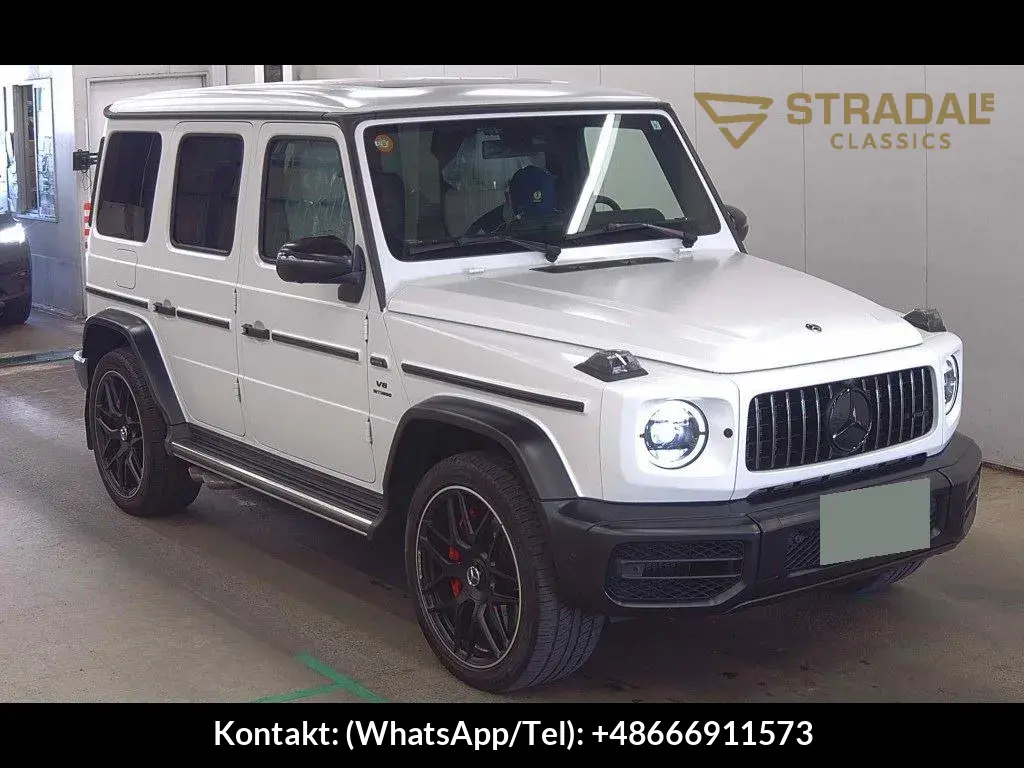 MERCEDES AMG G-CLASS 4WD G63 EDITION MAGNO WHITE