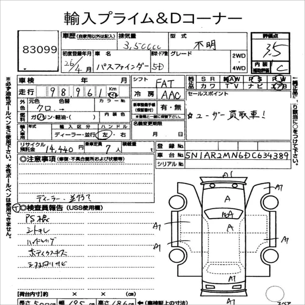 Auction note