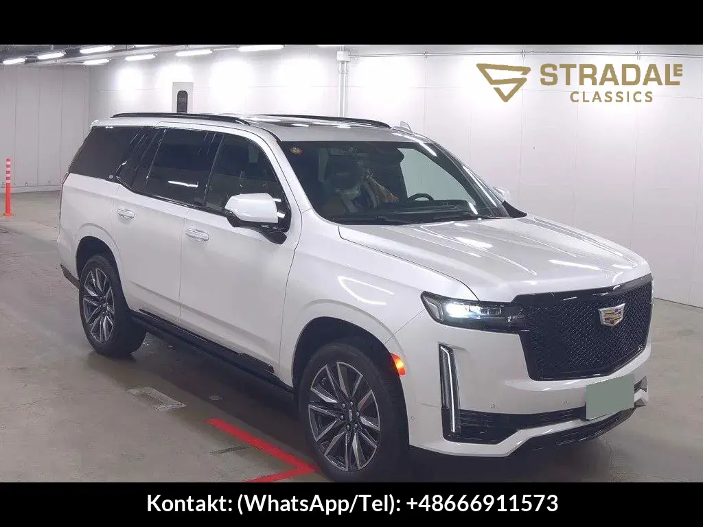 CADILLAC ESCALADE 4WD WHITE SPORT EDITION