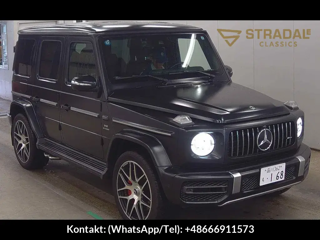 MERCEDES AMG G-CLASS 4WD G63 AMG LEATHER EXCLUSIVE PACKAGE