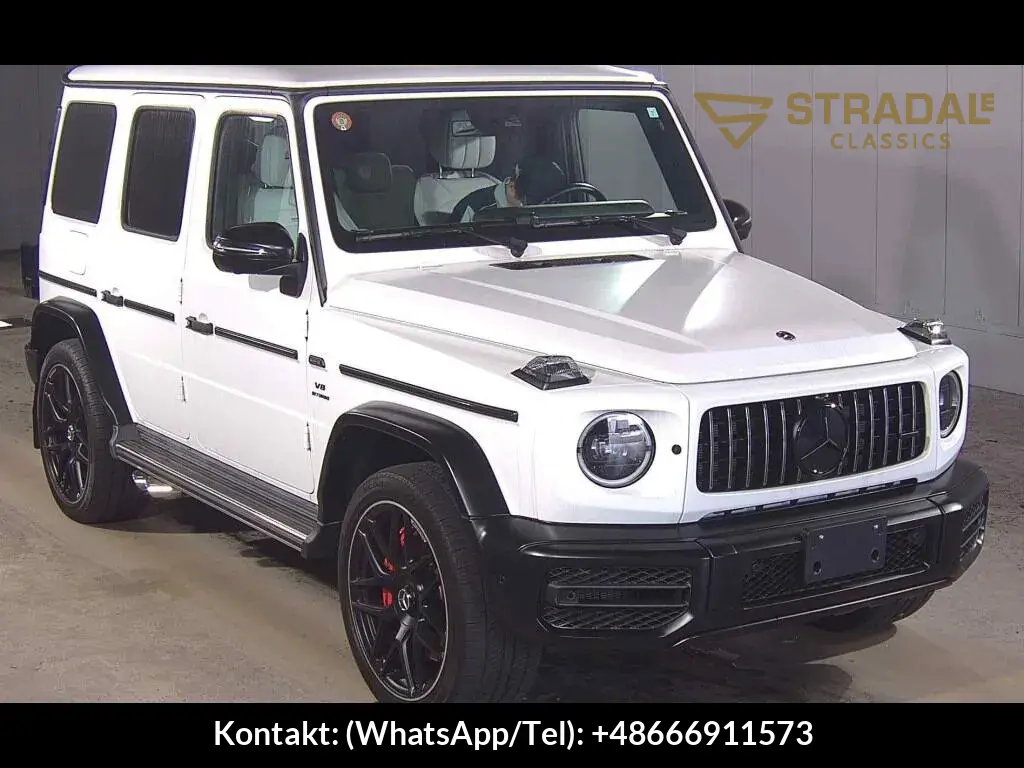 MERCEDES AMG G-CLASS 4WD G63 EDITION MAGNO WHITE