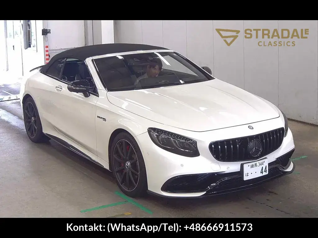MERCEDES AMG S-CLASS OP 4WD S63 4MATIC CABRIOLET